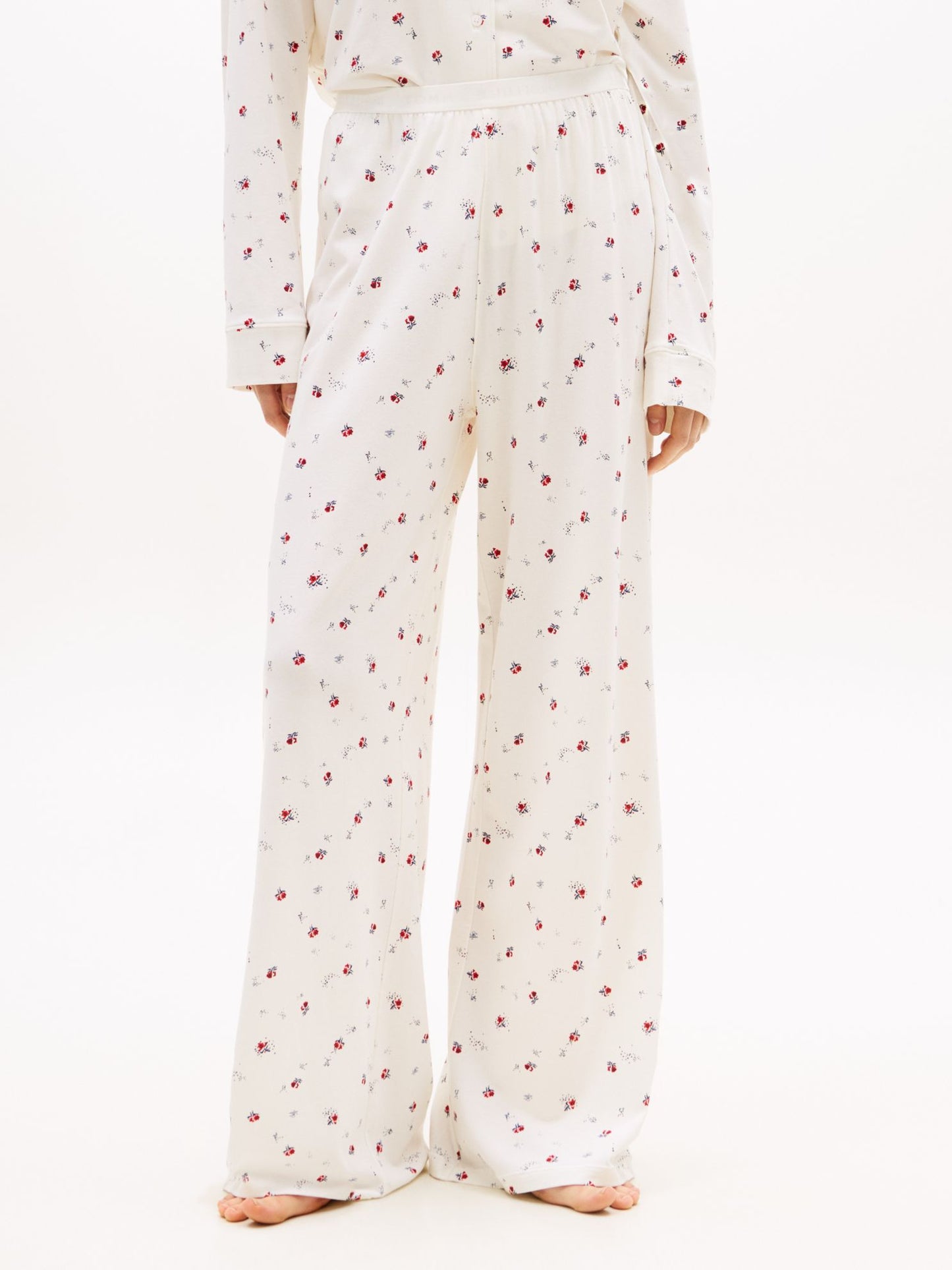 Tommy Hilfiger Floral Print Jersey Sleep Pant