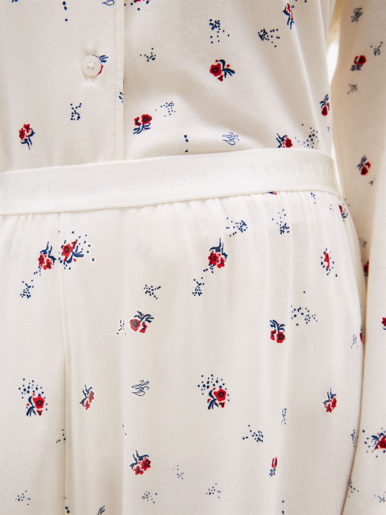 Tommy Hilfiger Floral Print Jersey Sleep Pant