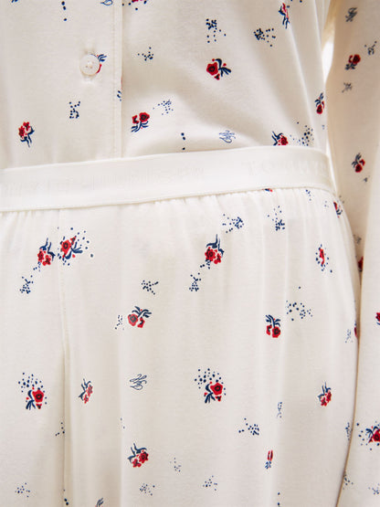 Tommy Hilfiger Floral Print Jersey Sleep Pant