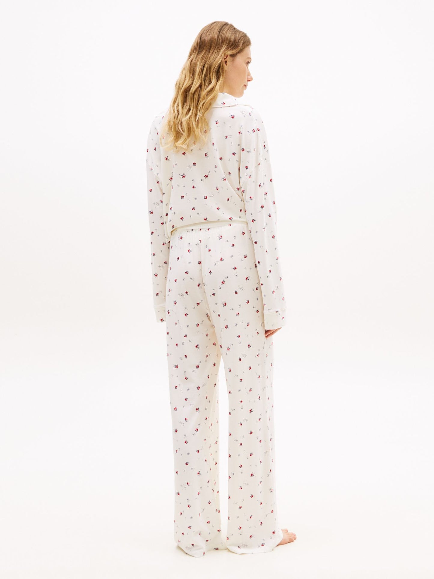 Tommy Hilfiger Floral Print Jersey Sleep Pant