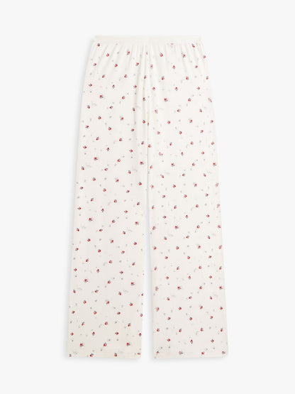 Tommy Hilfiger Floral Print Jersey Sleep Pant