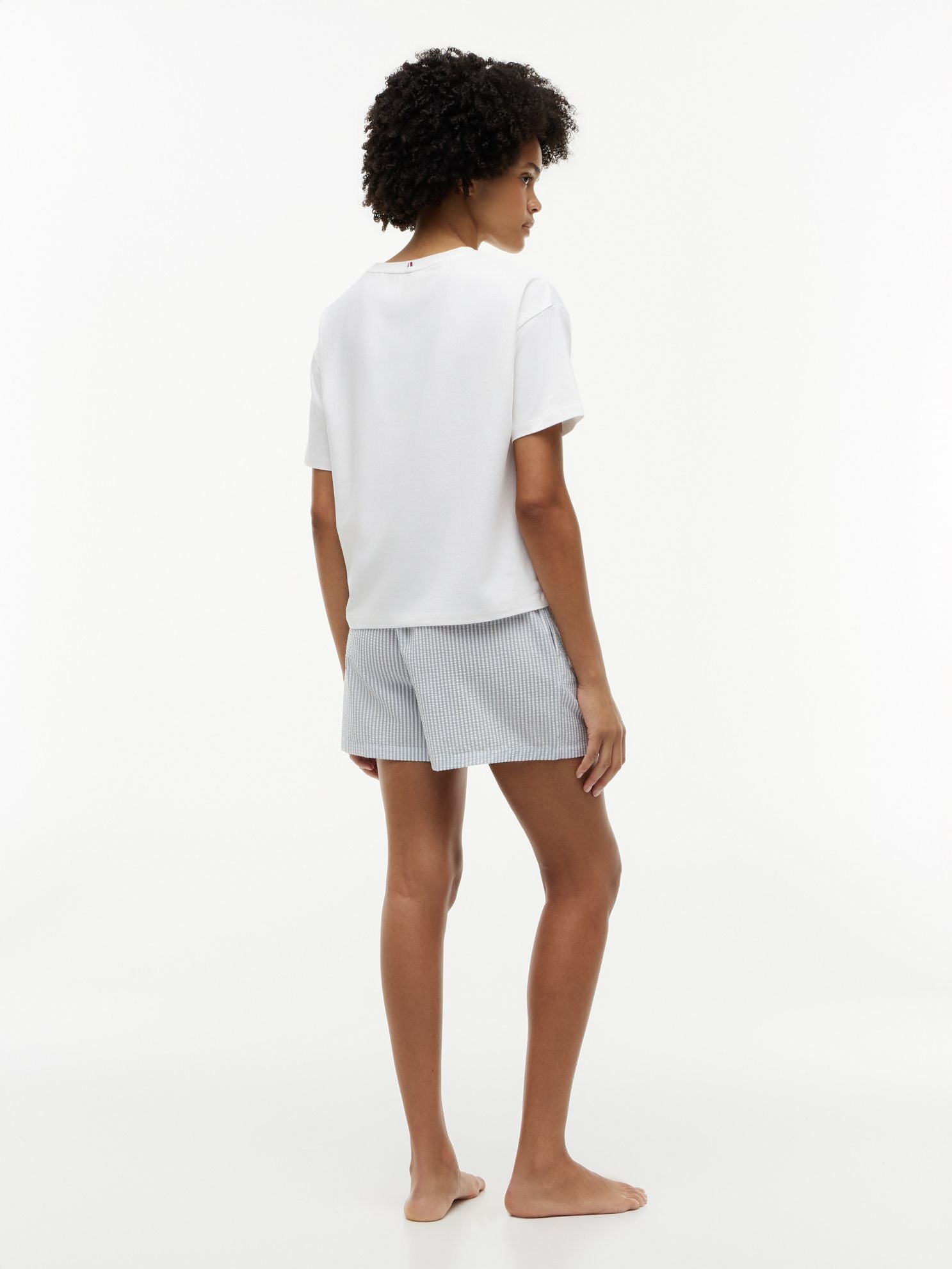 Tommy Hilfiger Short-Sleeve T-Shirt & Short Sleep Set