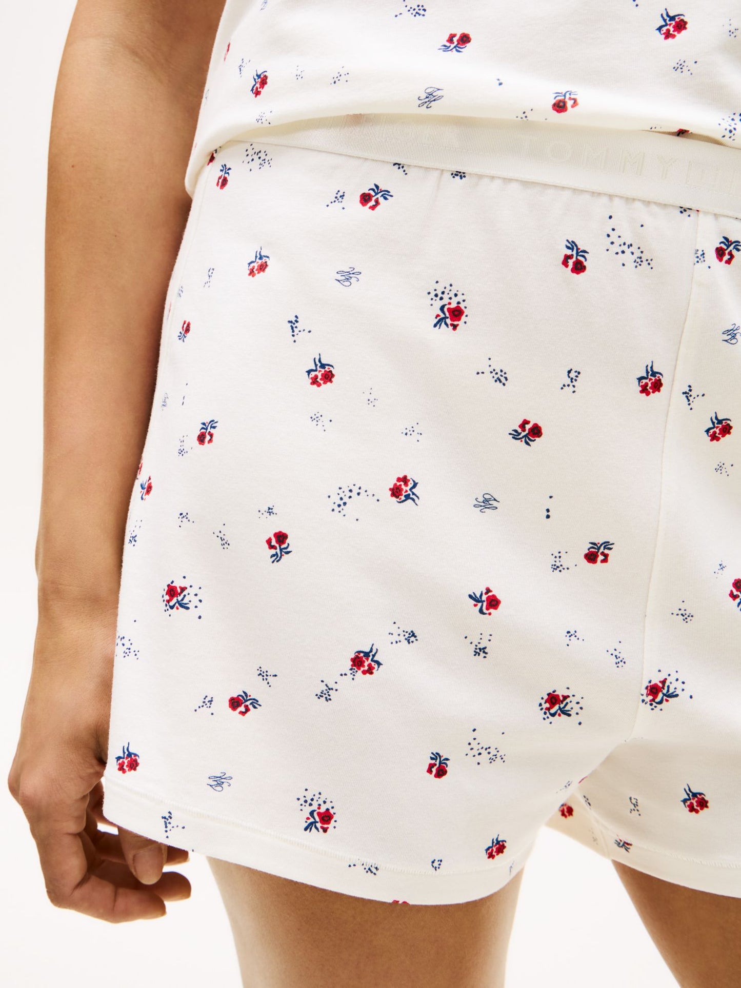 Tommy Hilfiger Floral Print Blend Sleep Short