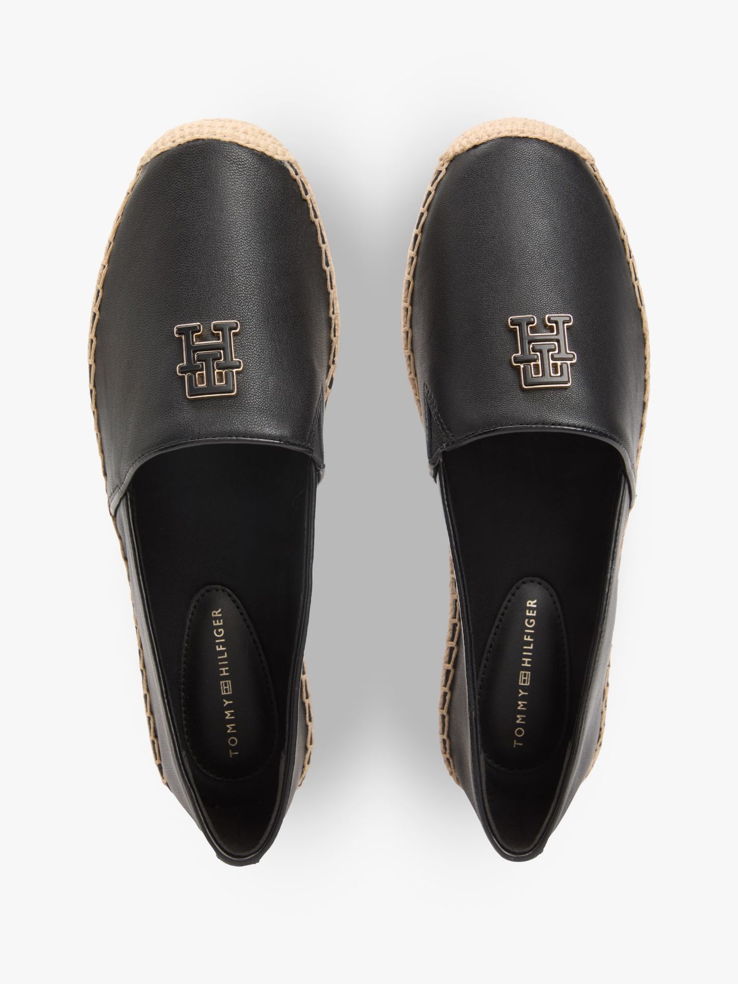 Tommy Hilfiger TH Monogram Leather Espadrille