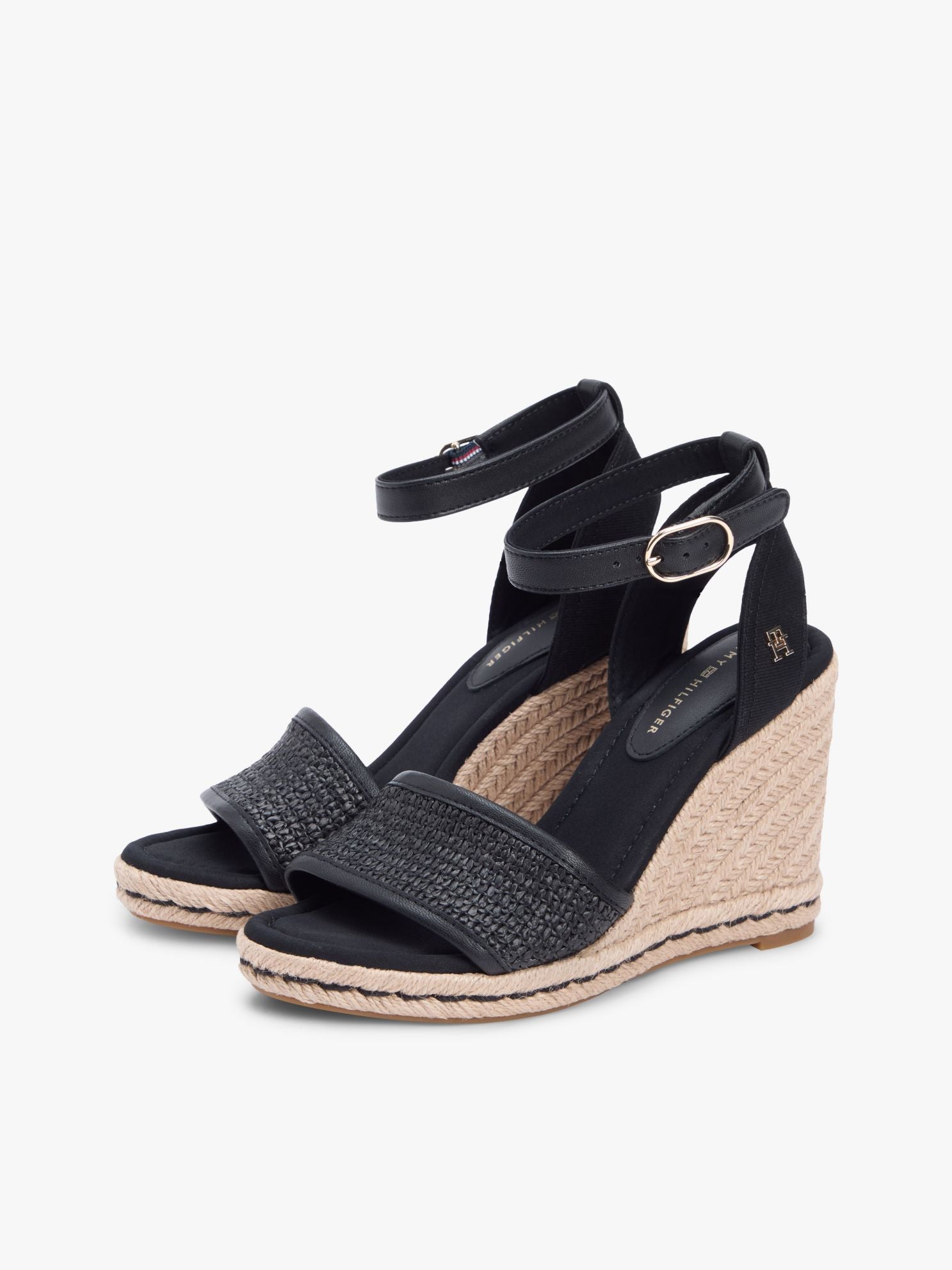 Tommy Hilfiger Raffia Wedge Espadrille Sandal