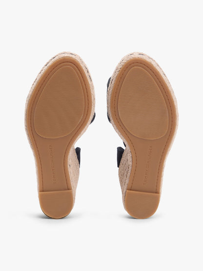 Tommy Hilfiger Raffia Wedge Espadrille Sandal
