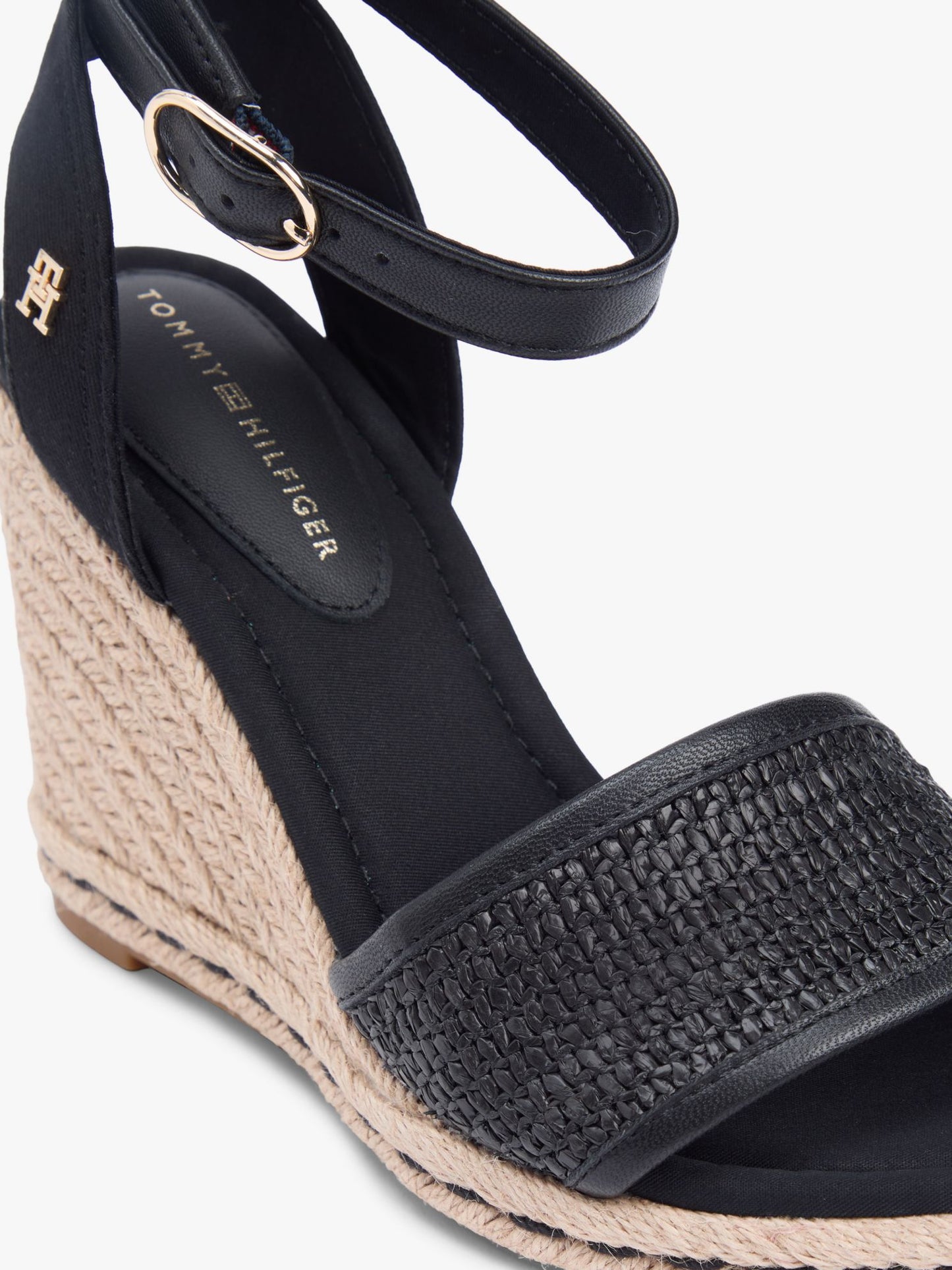 Tommy Hilfiger Raffia Wedge Espadrille Sandal