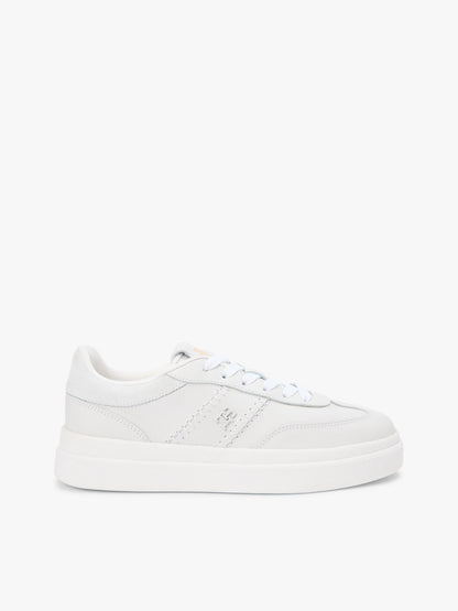 Tommy Hilfiger Platform Leather Court Sneaker