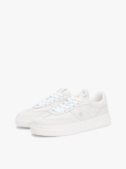 Tommy Hilfiger Platform Leather Court Sneaker