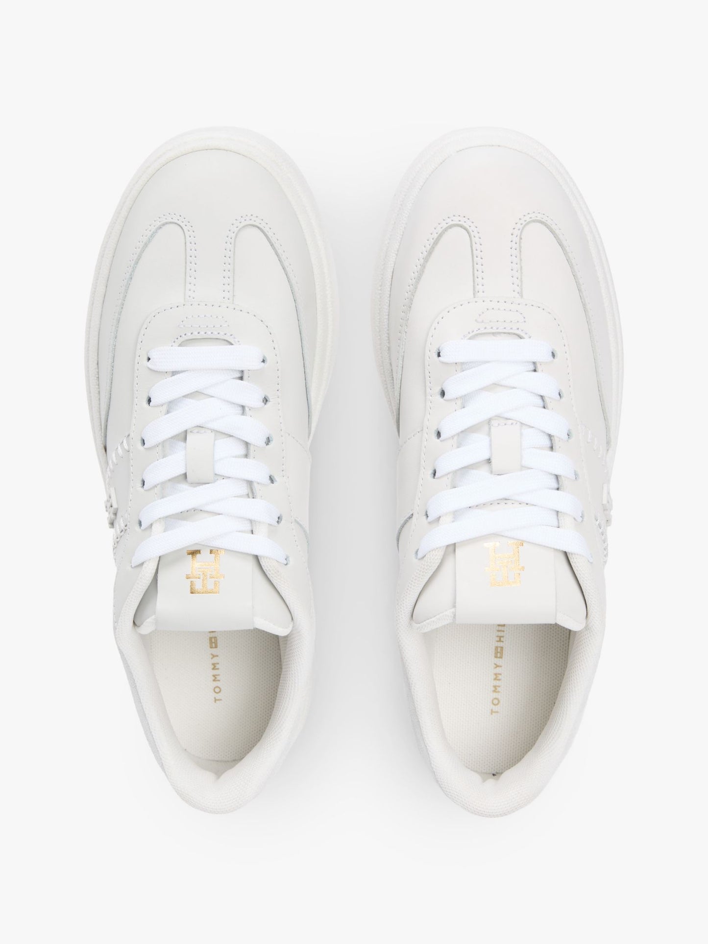 Tommy Hilfiger Platform Leather Court Sneaker