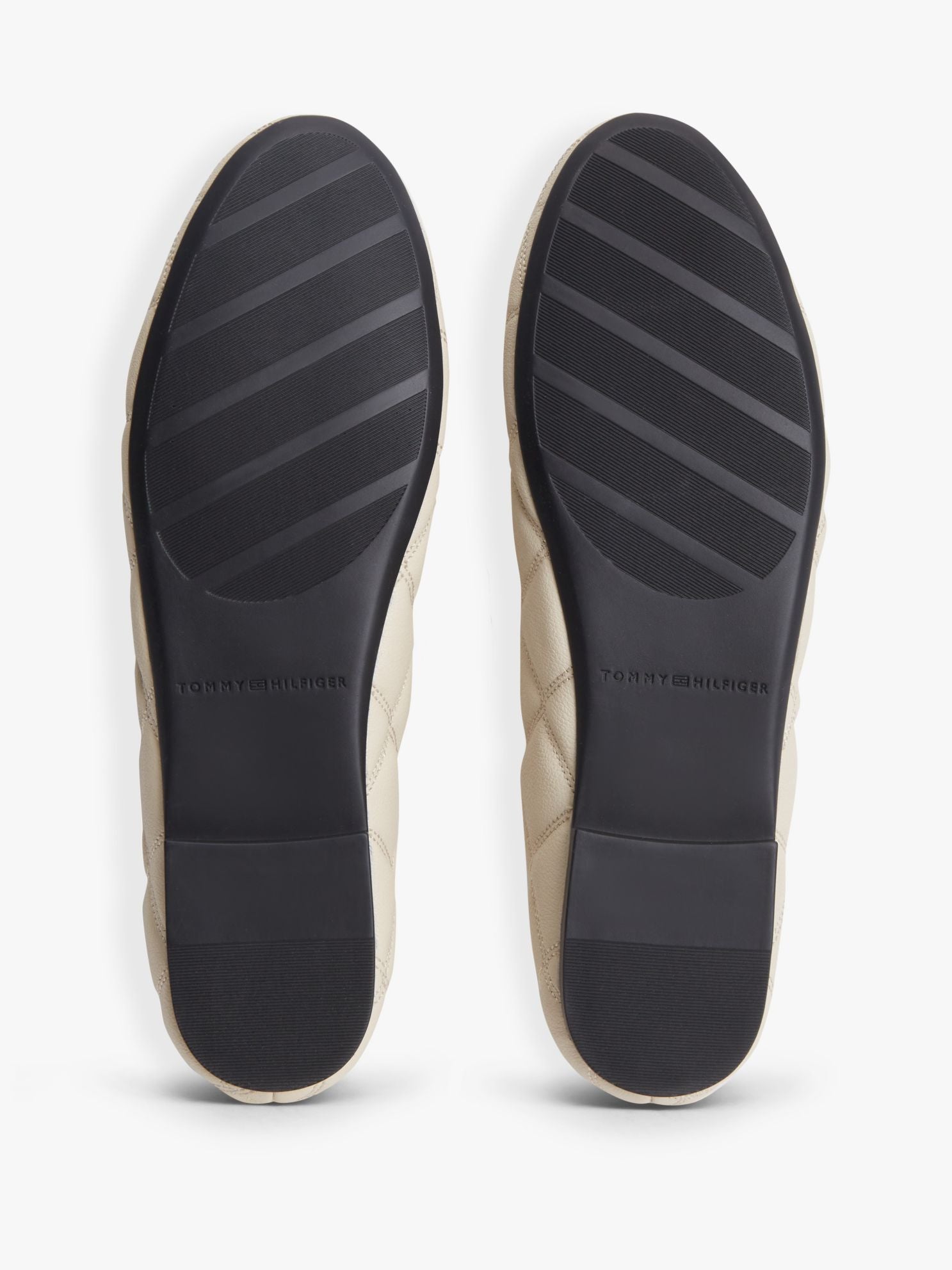 Tommy Hilfiger Quilted Leather Ballet Flat