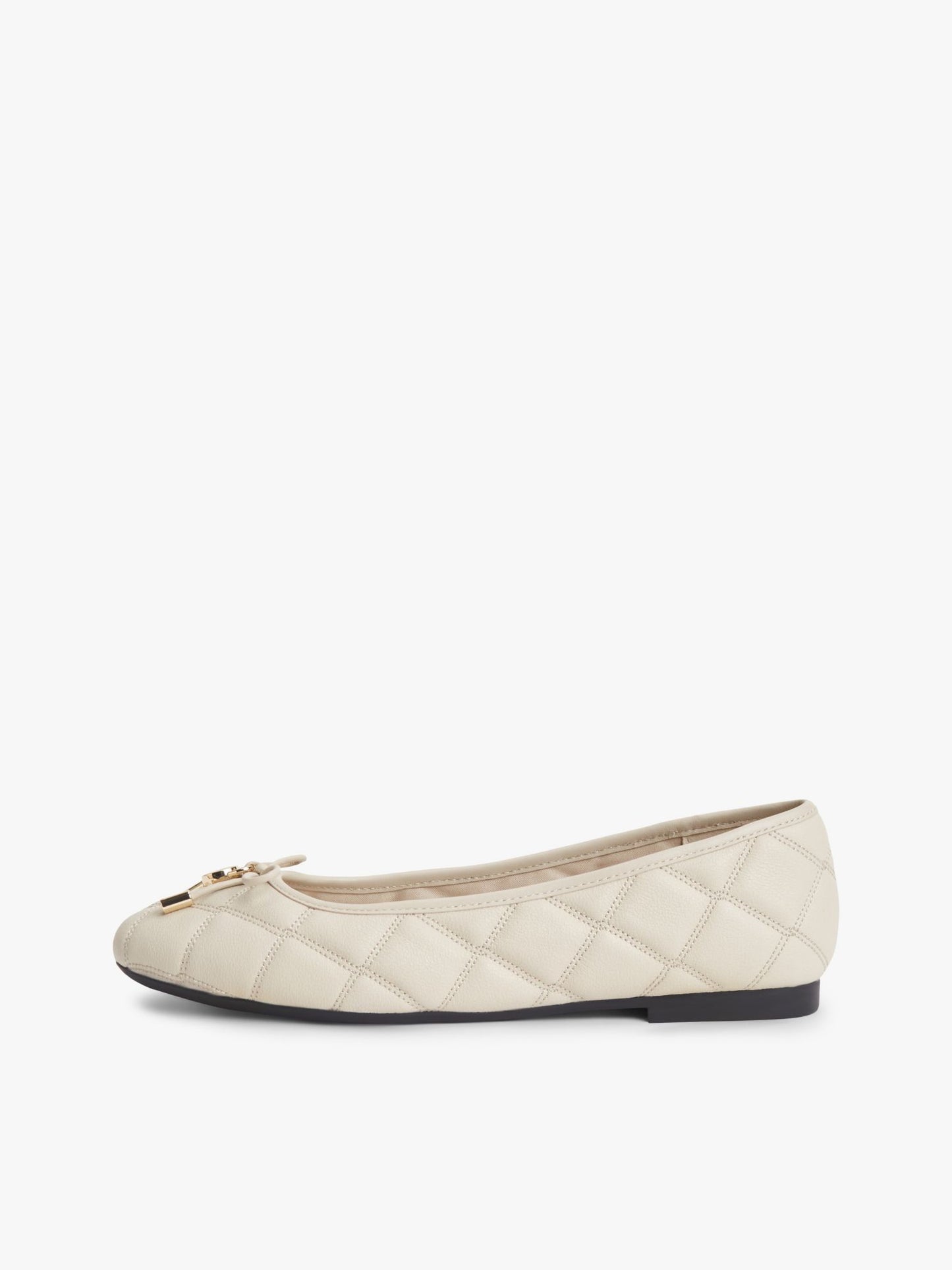 Tommy Hilfiger Quilted Leather Ballet Flat