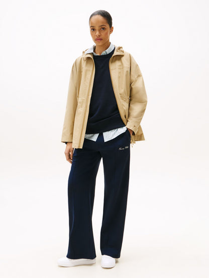 Tommy Hilfiger Metallic Accent Leather Court Sneaker