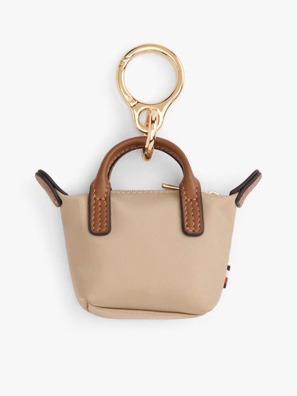 Tommy Hilfiger Monogram Coin Purse Bag Charm