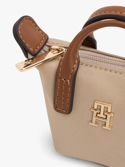 Tommy Hilfiger Monogram Coin Purse Bag Charm