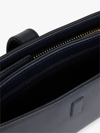 Tommy Hilfiger Polished Monogram Chain Crossbody Bag