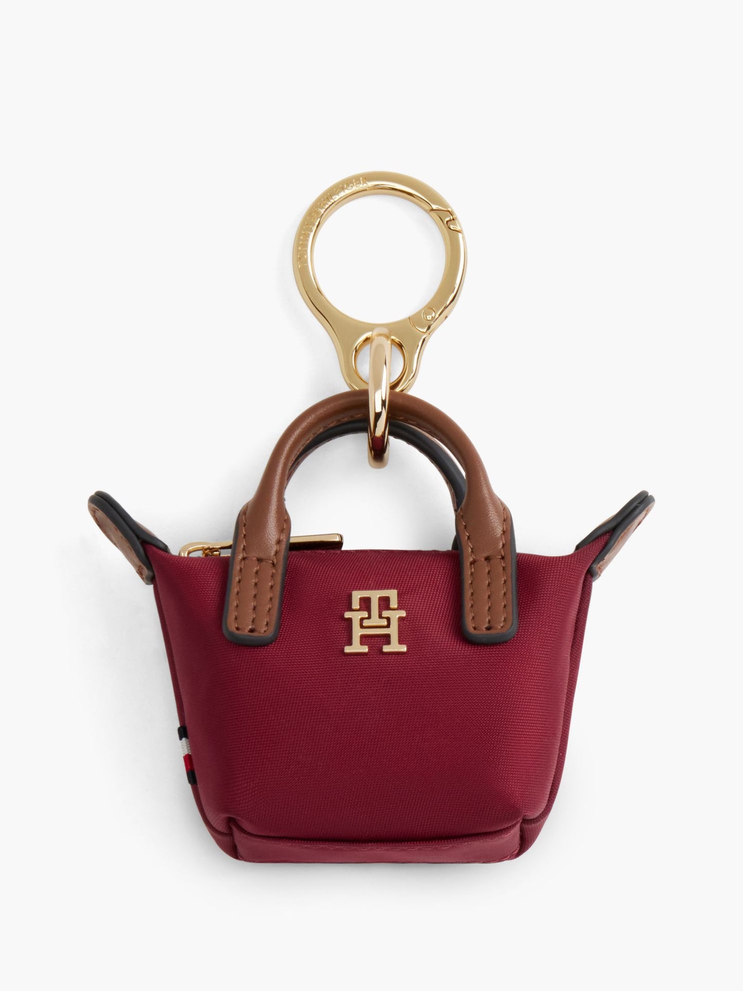 Tommy Hilfiger Monogram Coin Purse Bag Charm