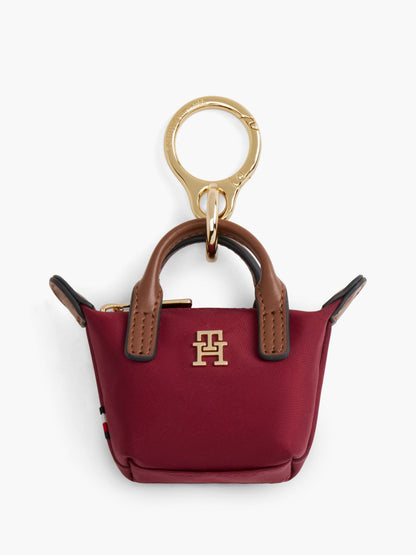 Tommy Hilfiger Monogram Coin Purse Bag Charm