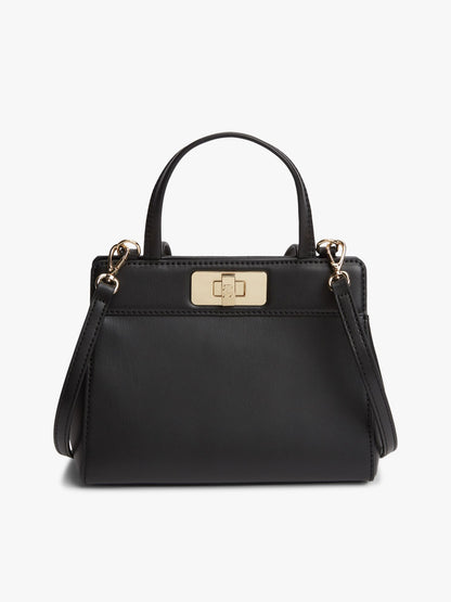 Tommy Hilfiger Monogram Turnlock Mini Satchel Bag