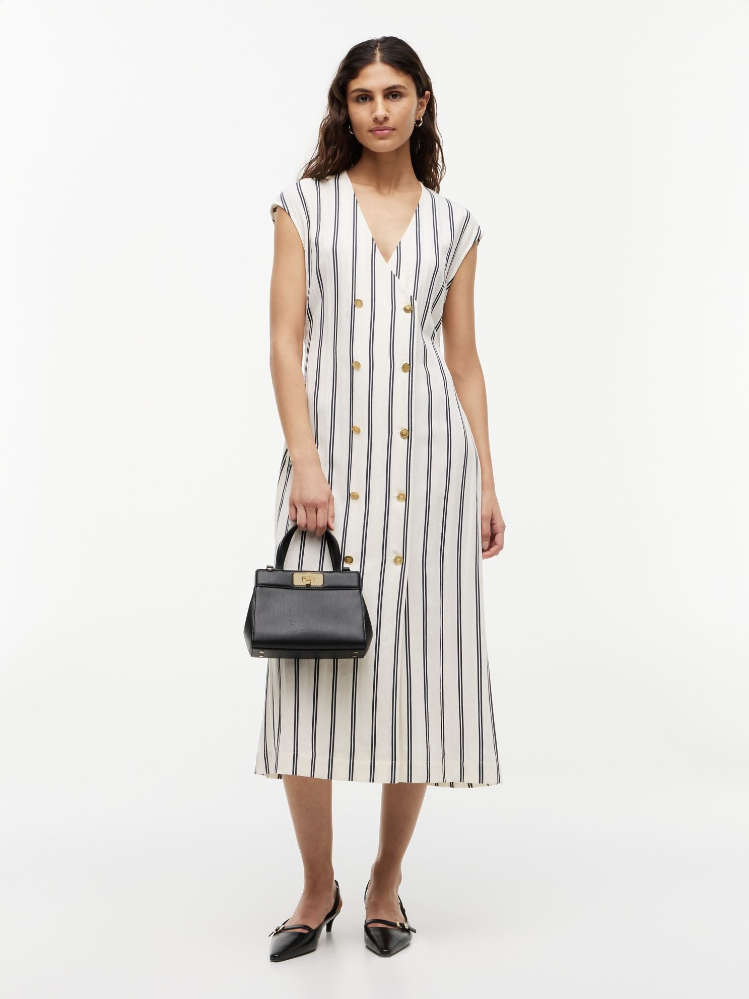 Tommy Hilfiger Monogram Turnlock Mini Satchel Bag