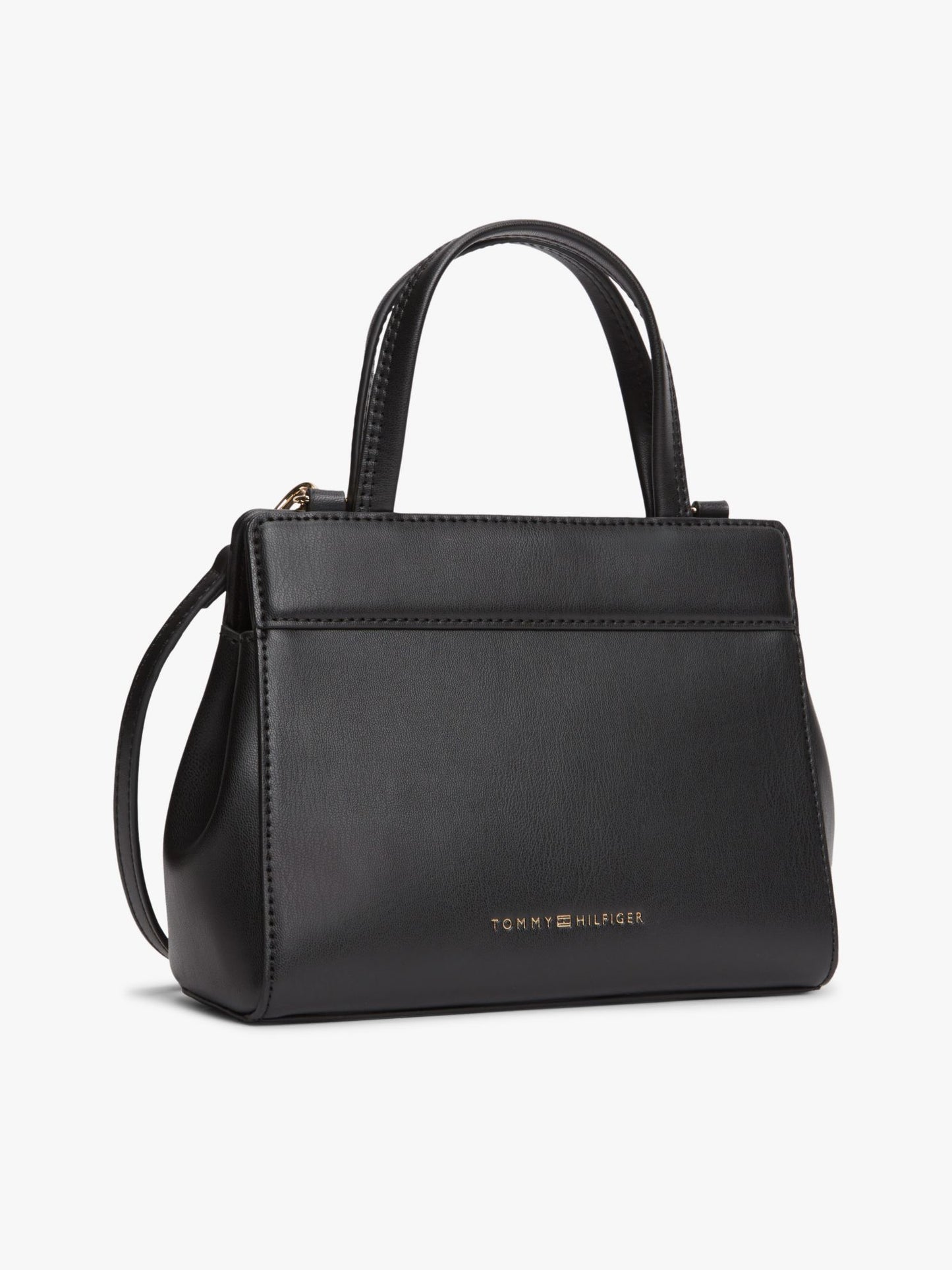 Tommy Hilfiger Monogram Turnlock Mini Satchel Bag