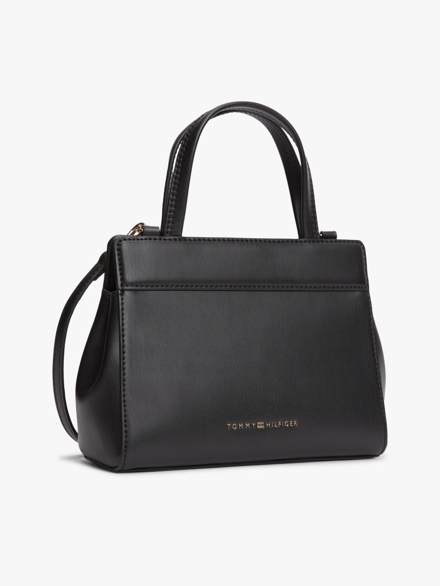 Tommy Hilfiger Monogram Turnlock Mini Satchel Bag