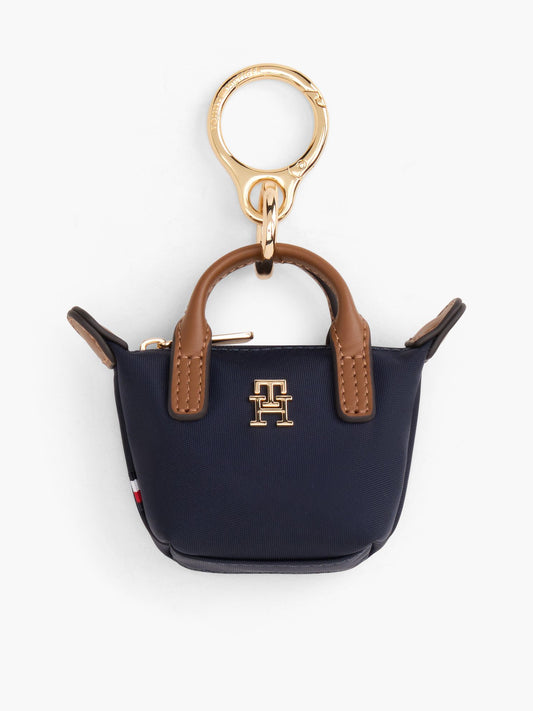 Tommy Hilfiger Monogram Coin Purse Bag Charm
