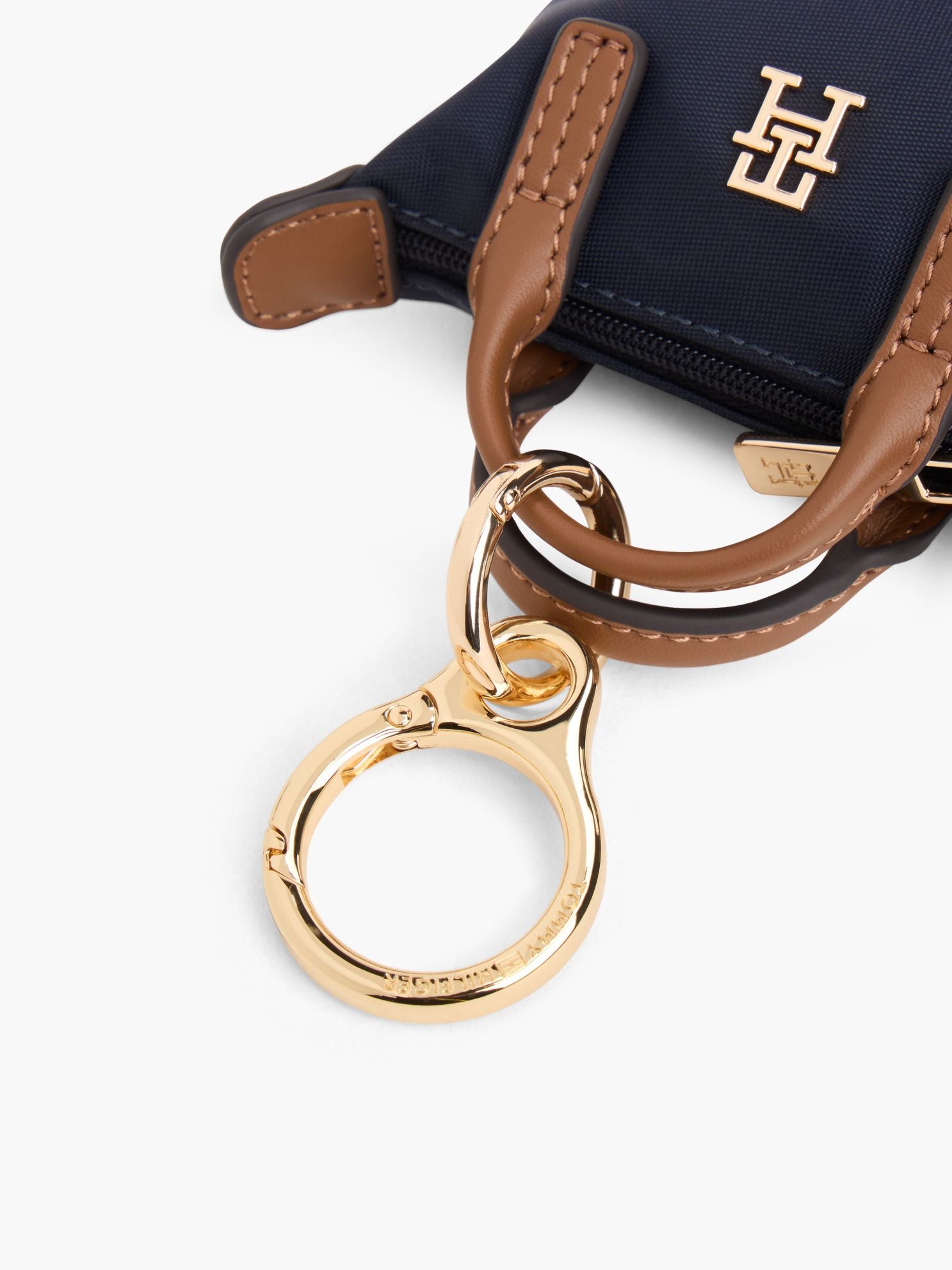 Tommy Hilfiger Monogram Coin Purse Bag Charm