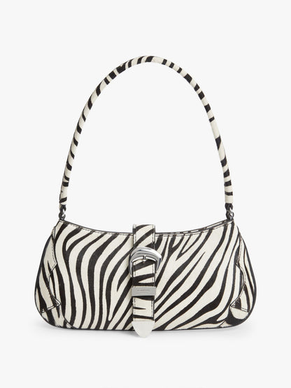 Tommy Hilfiger Tommy Jeans Zebra-Print Calf Hair Bag