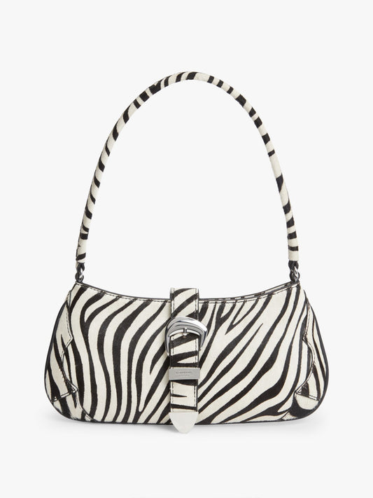 Tommy Hilfiger Tommy Jeans Zebra-Print Calf Hair Bag