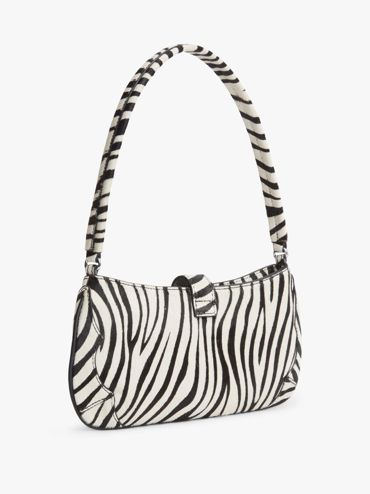 Tommy Hilfiger Tommy Jeans Zebra-Print Calf Hair Bag