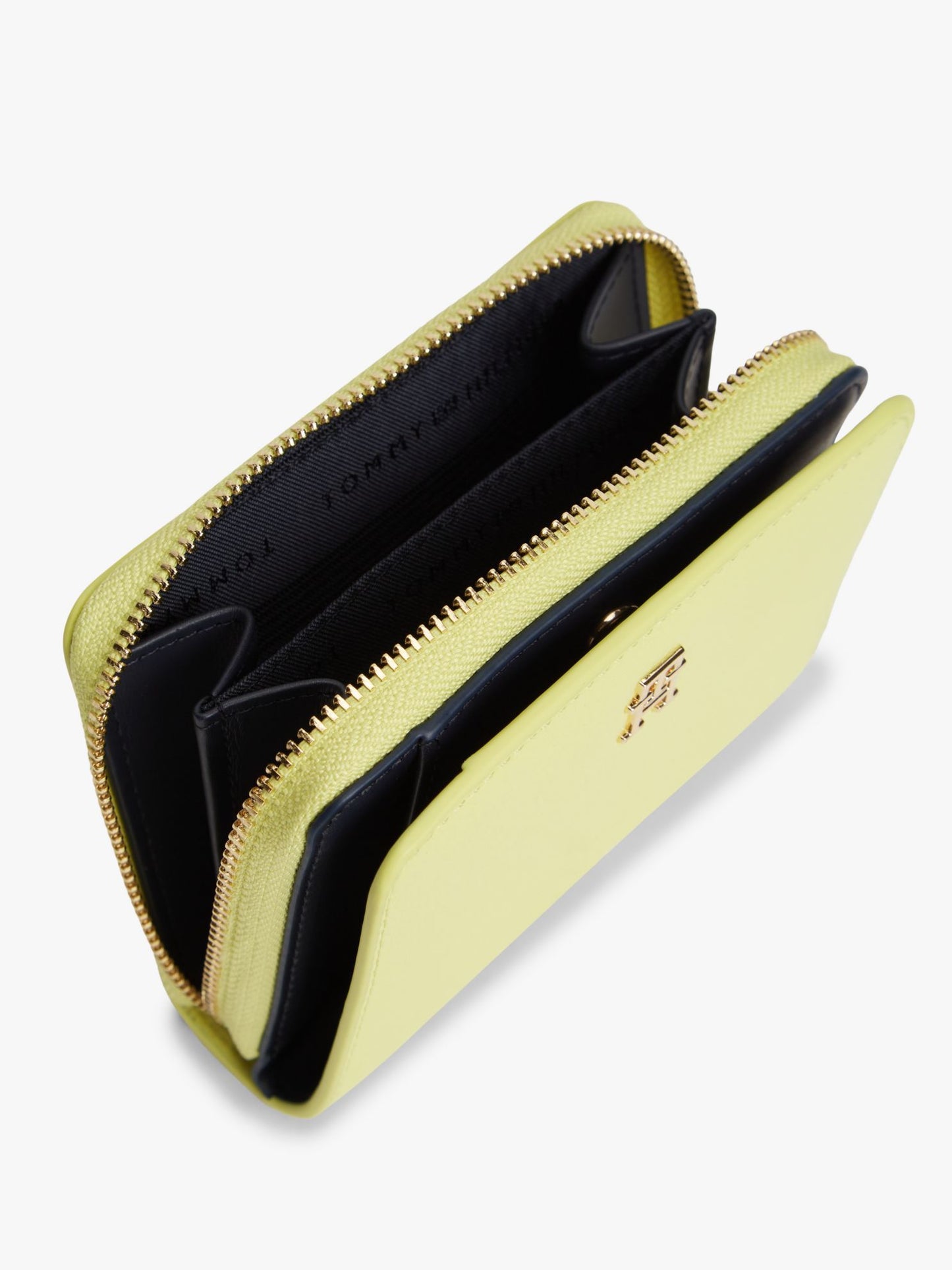 Tommy Hilfiger Monogram Logo Zip Wallet