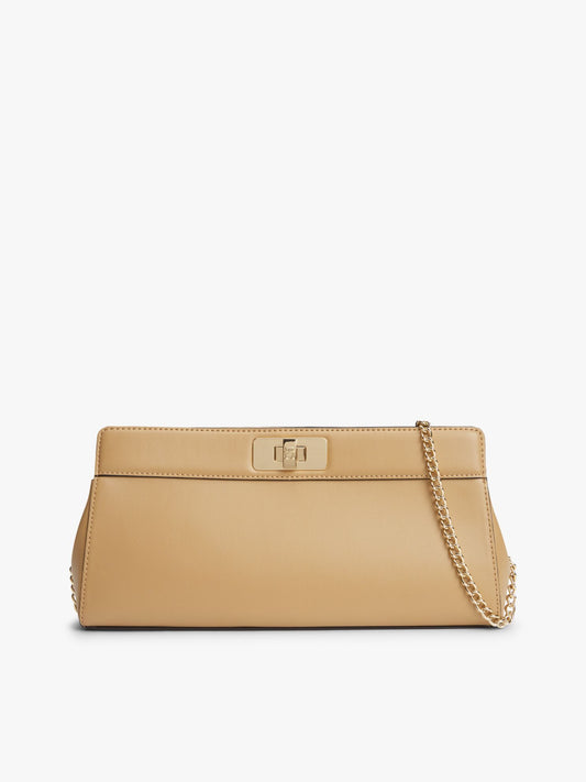 Tommy Hilfiger Monogram T-Lock Clutch