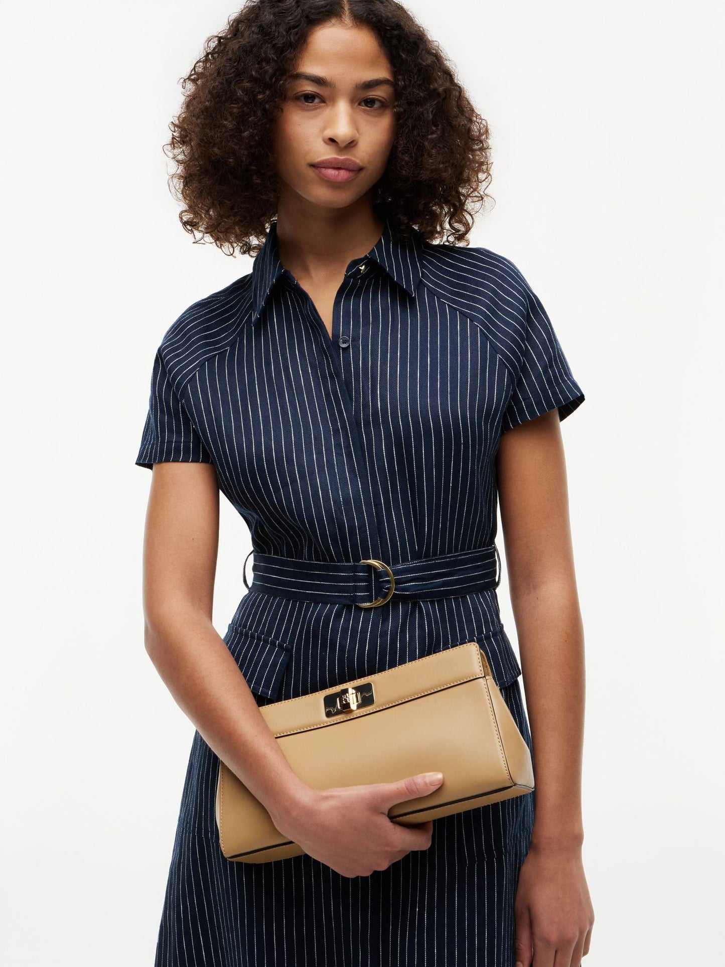 Tommy Hilfiger Monogram T-Lock Clutch