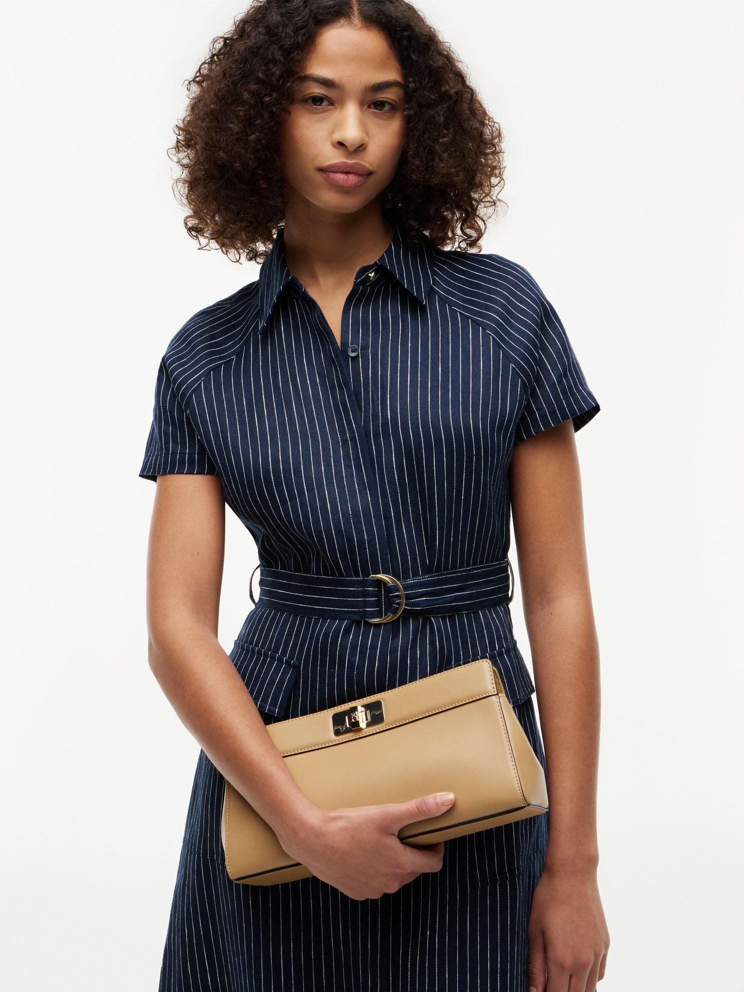 Tommy Hilfiger Monogram T-Lock Clutch