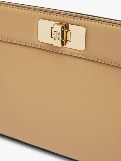 Tommy Hilfiger Monogram T-Lock Clutch