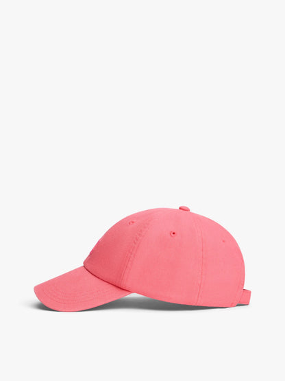 Tommy Hilfiger Tonal Flag Logo Canvas Baseball Cap