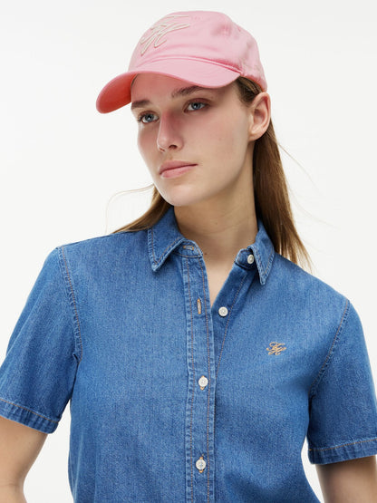 Tommy Hilfiger Embroidered Script Monogram Baseball Cap