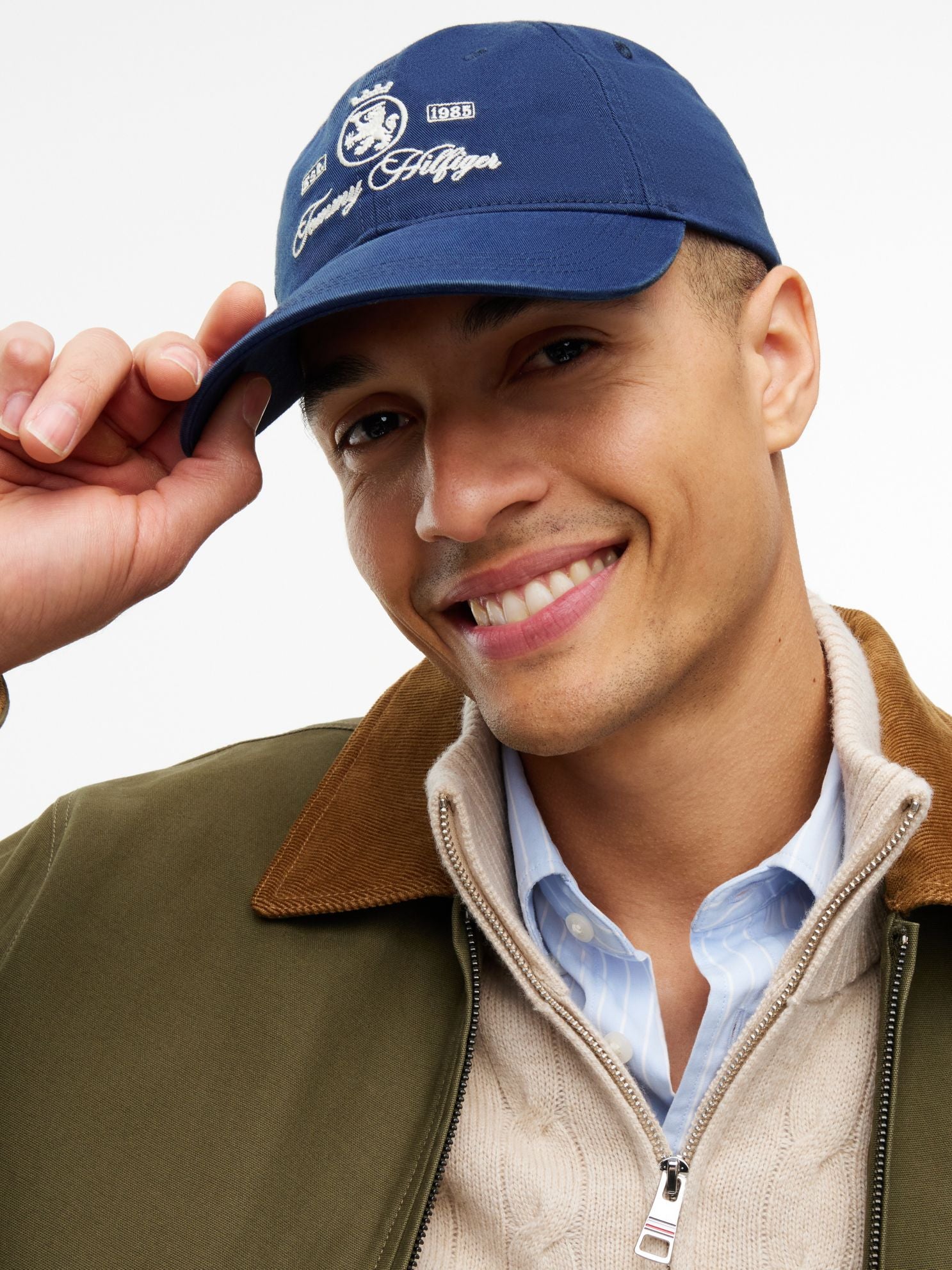 Tommy Hilfiger Embroidered Crest Baseball Cap