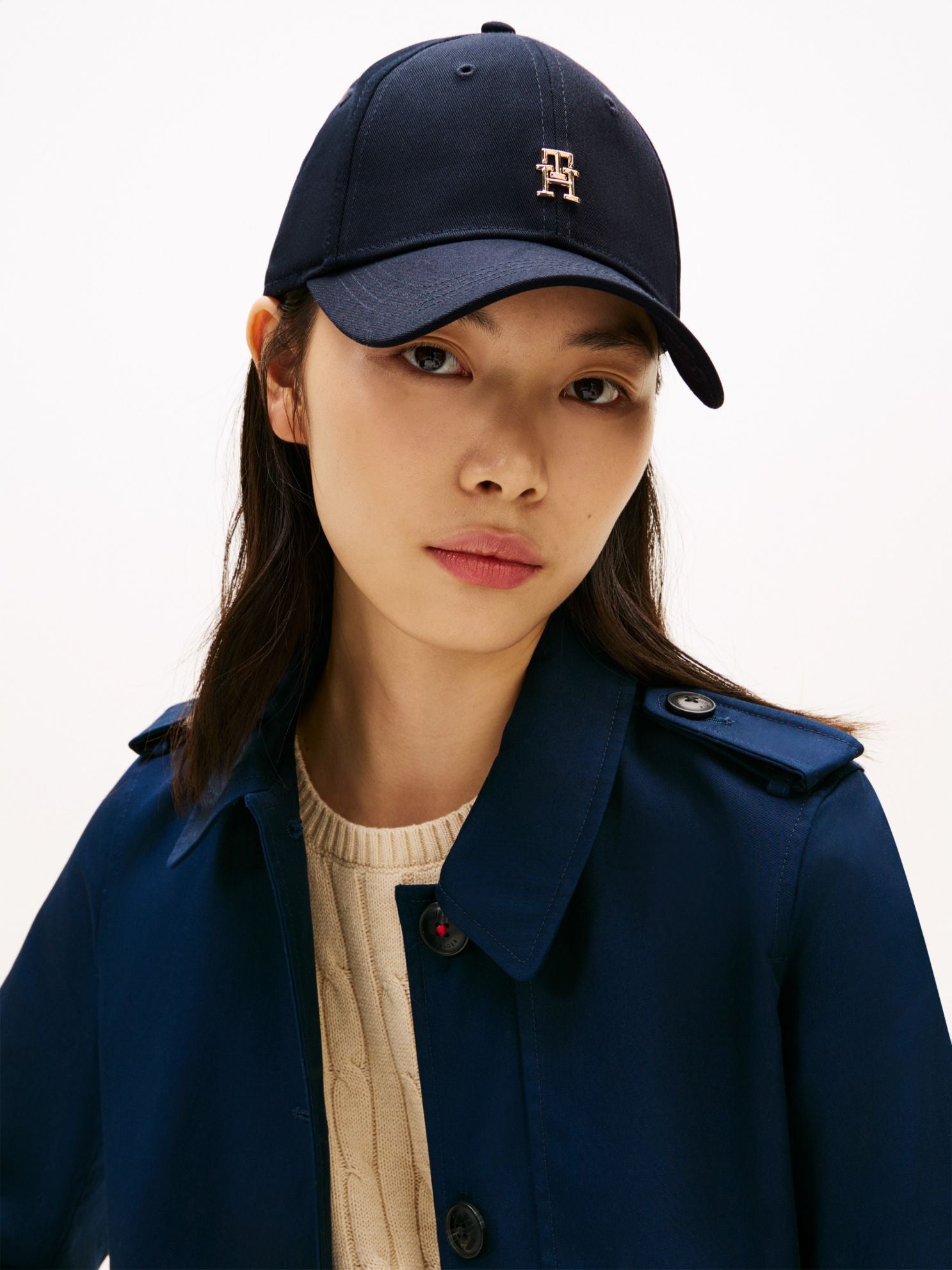 Tommy Hilfiger Monogram Logo Baseball Cap