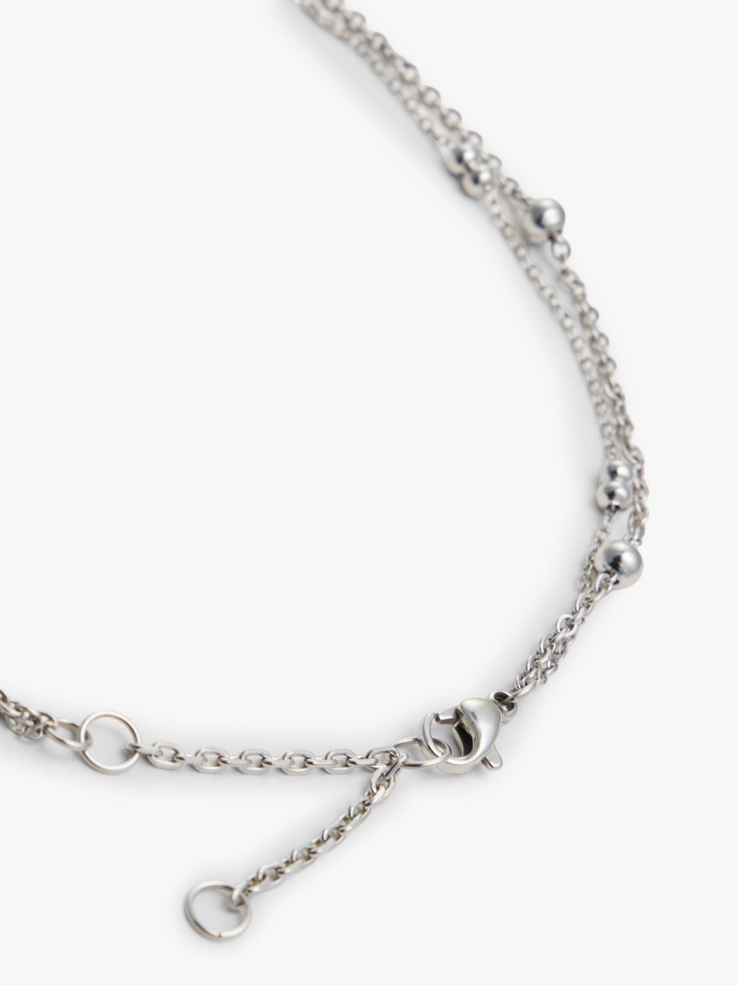 Tommy Hilfiger Heart Charm Double-Layered Necklace