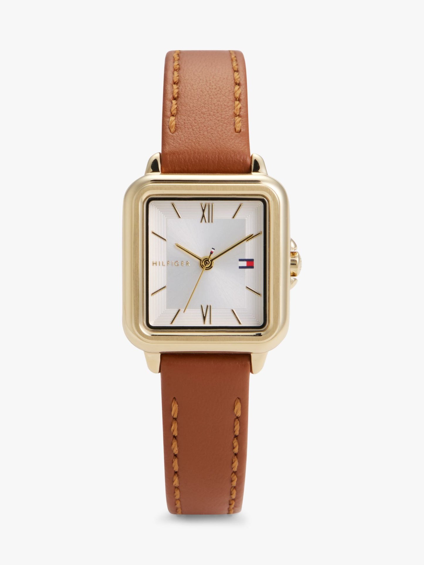 Tommy Hilfiger 24MM Leather Strap Dress Watch