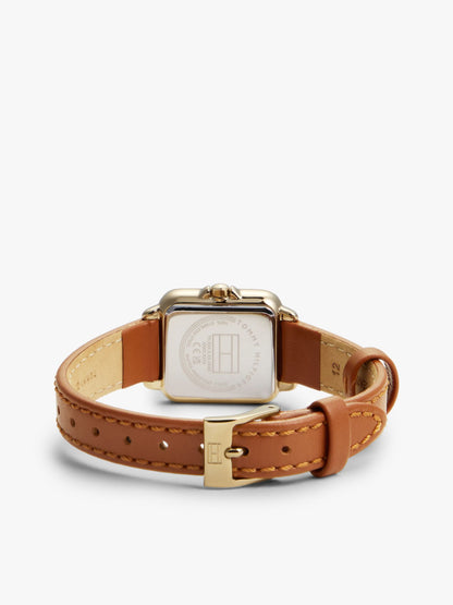 Tommy Hilfiger 24MM Leather Strap Dress Watch