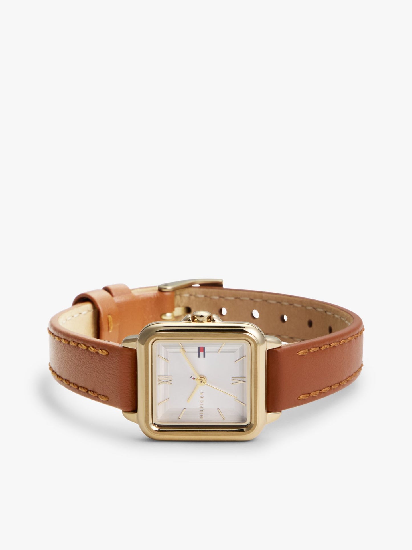 Tommy Hilfiger 24MM Leather Strap Dress Watch