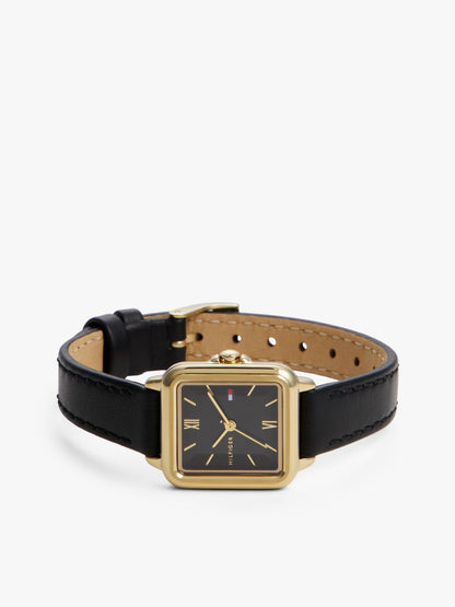 Tommy Hilfiger 24MM Leather Strap Dress Watch