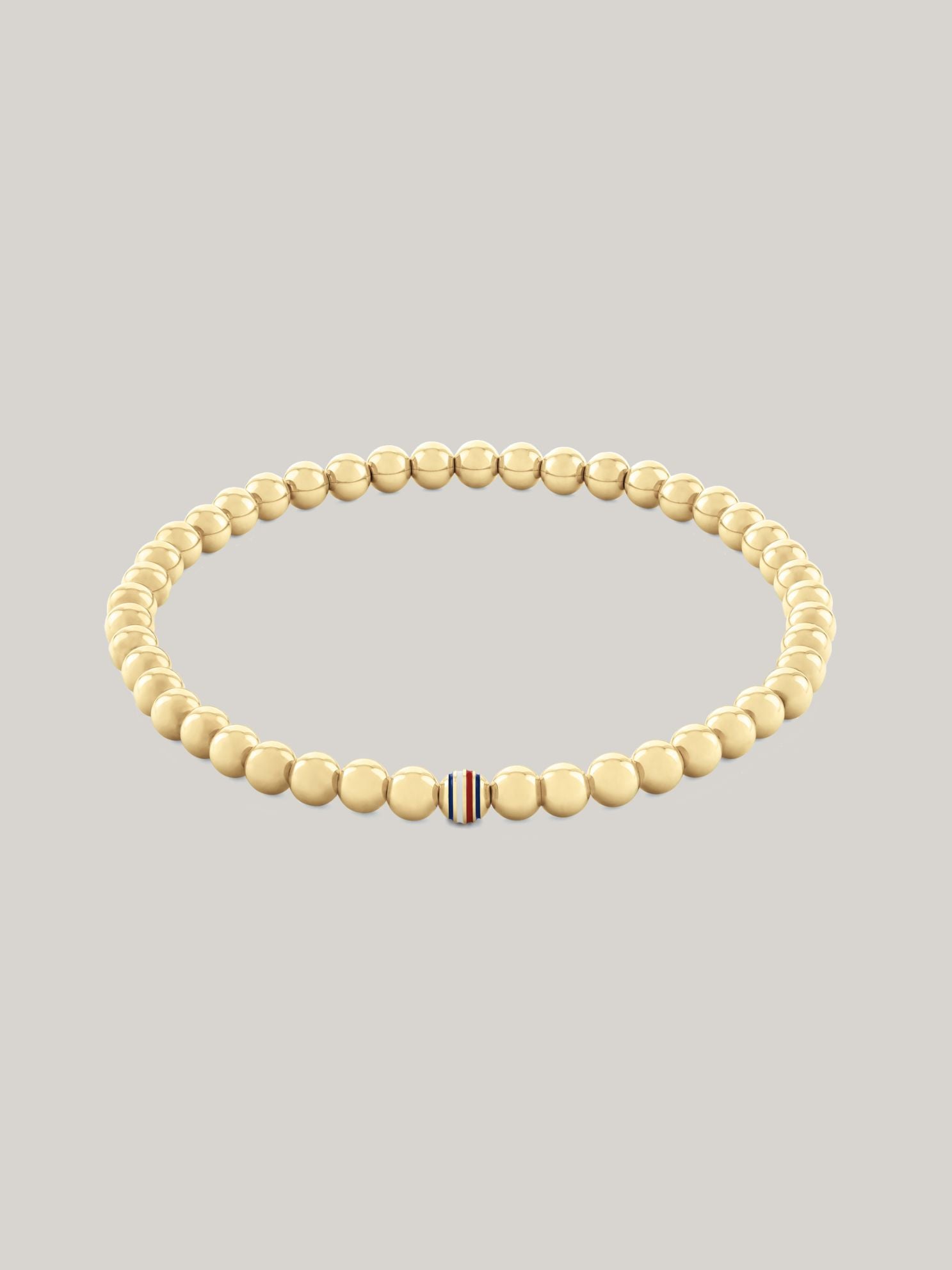 Tommy Hilfiger Stripe Metal Bead Bracelet