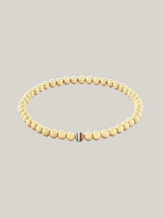 Tommy Hilfiger Stripe Metal Bead Bracelet