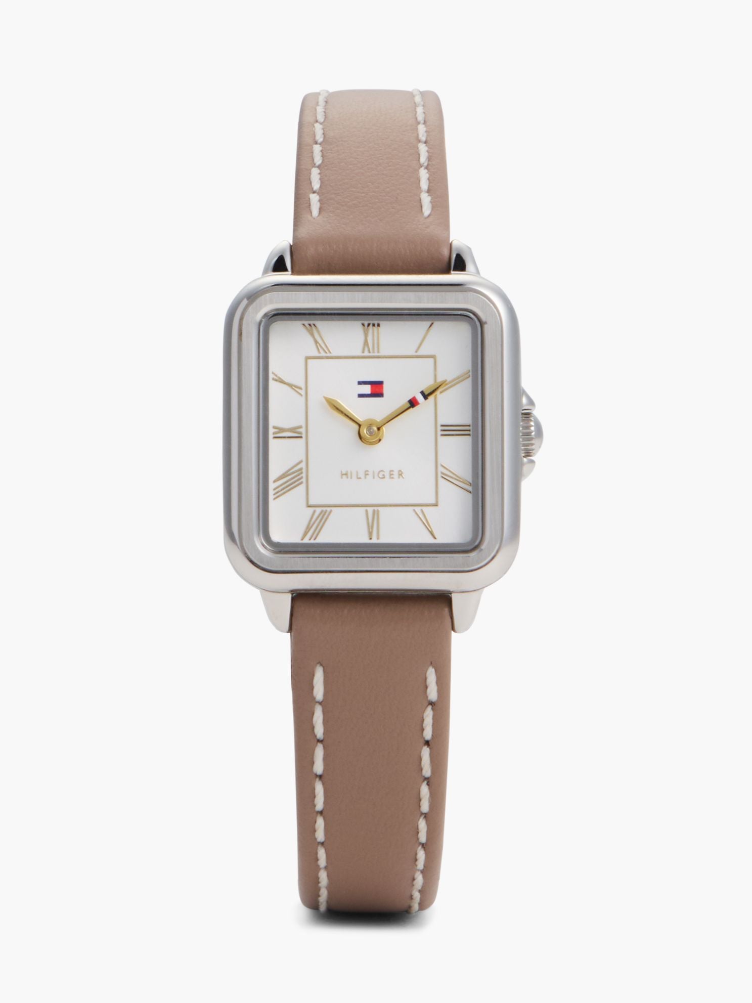 Tommy Hilfiger 24MM Leather Strap Dress Watch