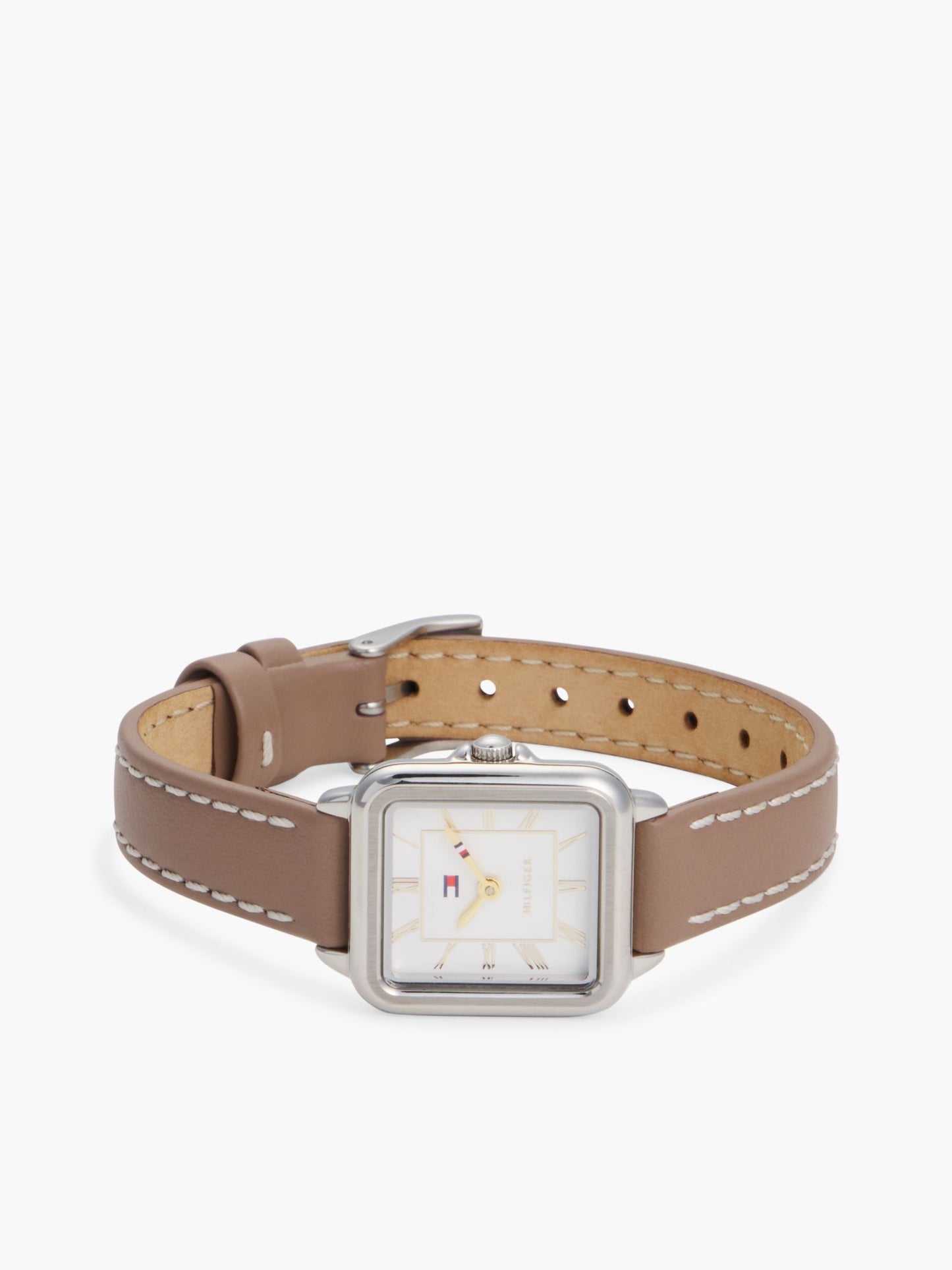 Tommy Hilfiger 24MM Leather Strap Dress Watch