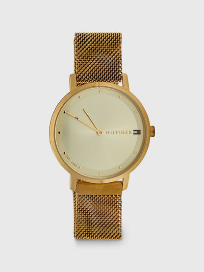 Tommy Hilfiger Gold Watch with Magnetic Strap